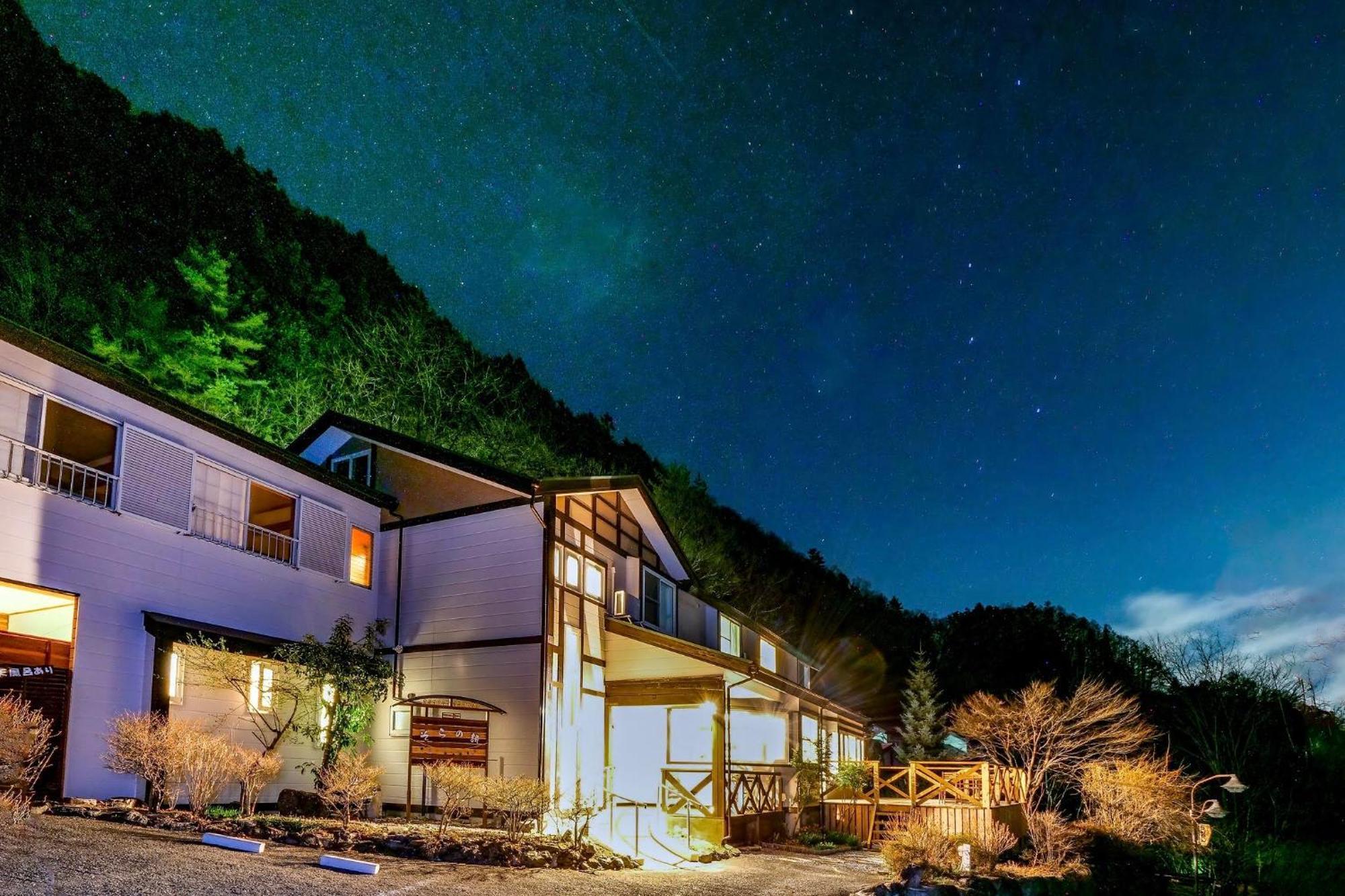 Sora No Uta Bed & Breakfast Minami Alps Exterior foto